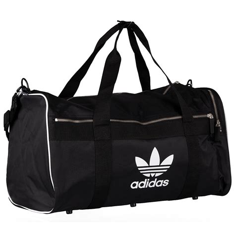 adidas sorttasche schwarz|Schwarze Sporttaschen .